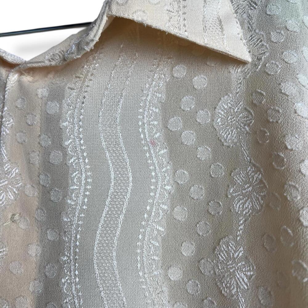 Vintage Cream Lace Two-Piece Skirt Set - Picture 9 of 9